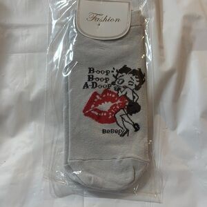 Betty Boop Socks-Gray